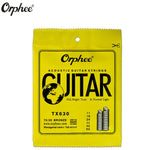 free shipping 10 pcs  orphee guitar strings TX620/TX630/TX640 acoustic guitar strings
