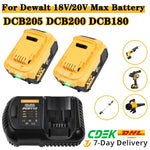 DCB205 For Dewalt 18V/20V Battery Power Tool Battery for