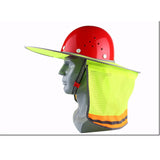 Summer Sun Shade Safety Hard Hat Neck Shield Helmets