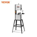 VEVOR 10/14Inch Band Saw 2-Speed Continuously Viable Benchtop Bandsaw