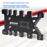 Aluminum Alloy Woodworking Mortise And Tenon Gauge